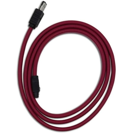 CableDeconn ESATA to SATA 2 Pack 1m Cable Male to Male M/M Shielded Extender Extension HDD 6Gbps CableDeconn ESATA to SATA 2 Pack 1m Cable Male to Male M/M Shielded Extender Extension HDD 6Gbps